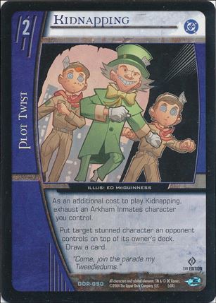 DC Origins: VS System (Base Set) card DOR-090 Kidnapping