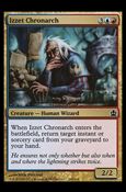 Magic the Gathering: Commander (Base Set) card 205 Izzet Chronarch