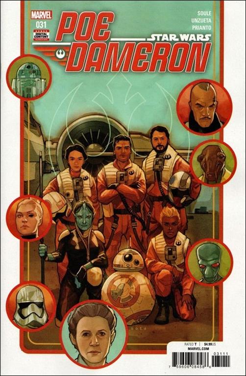 Poe Dameron issue 31 Phil Noto Cover