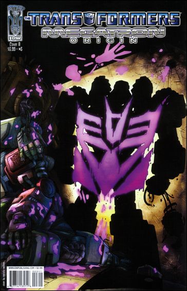 Transformers: Megatron Origin issue 3-B Marcelo Matere Cover