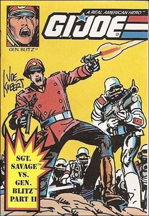 G.I. Joe: Sgt. Savage and the Screaming Eagles Mini-Comics issue Part II Sgt. Savage vs. Gen. Blitz Part II