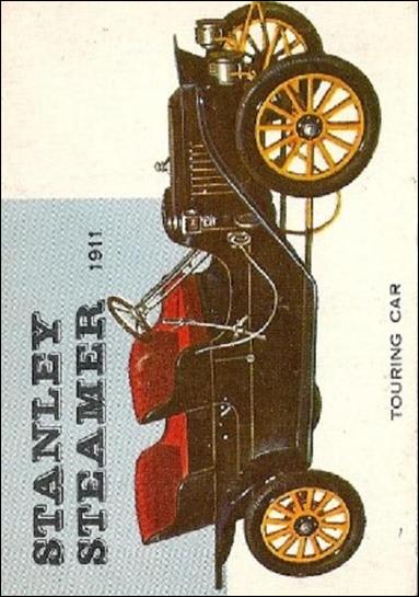 World on Wheels (Base Set) card 41 Stanley Steamer Touring Car 1911