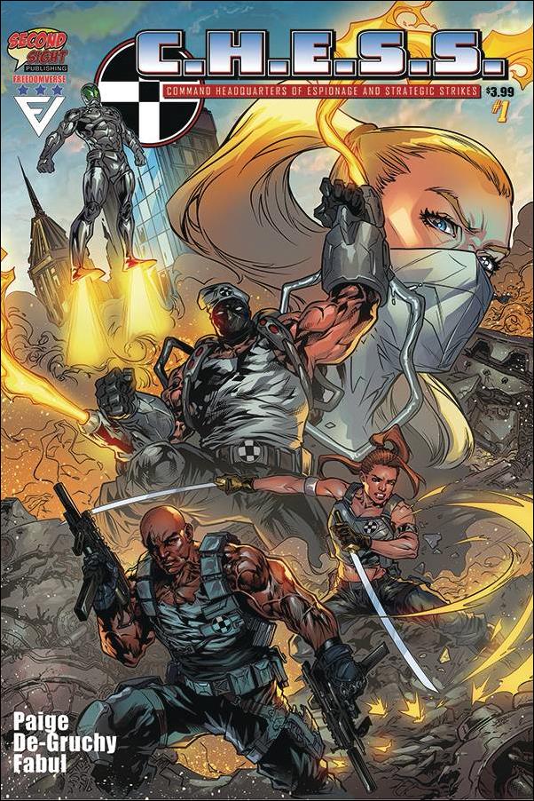 C.H.E.S.S. issue 1 Standard Cover