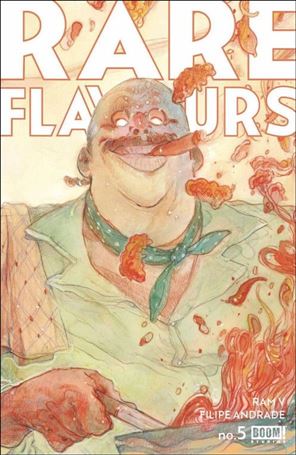 Rare Flavours issue 5 Filipe Andrade Cover