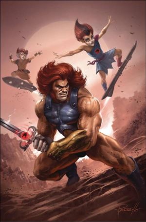 Thundercats (2024) issue 7-G Lucio Parrillo Foil Virgin Cover