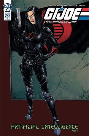 G.I. Joe: A Real American Hero issue 262-C Blacky Shepherd 1:10 Cover