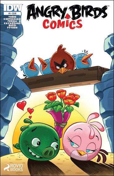 Angry Birds Comics (2014) issue 6 Paco Rodriguez Wraparound Cover