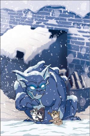 Gargoyles Winter Special issue 1-G Trish Forstner Virgin 1:20 Cover