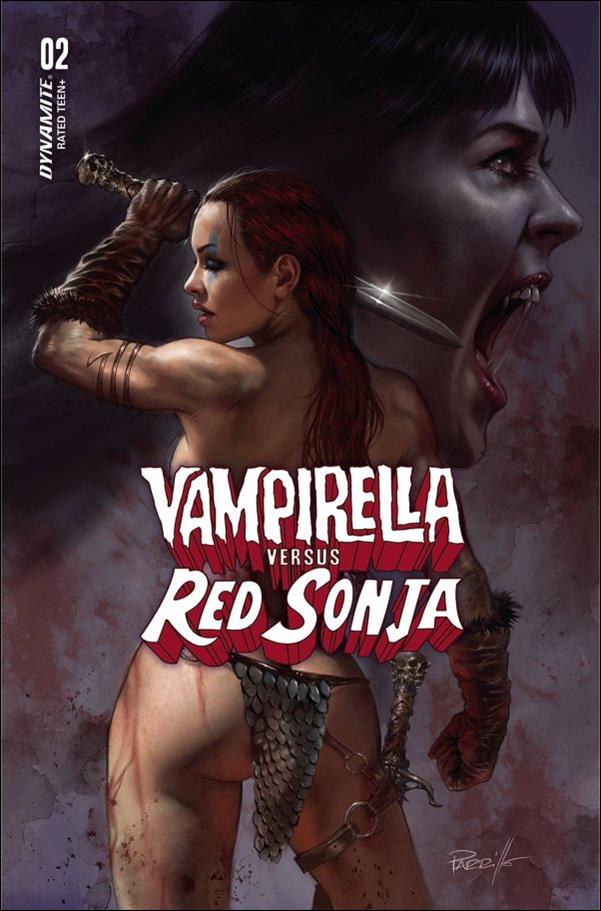 Vampirella Versus Red Sonja issue 2 Lucio Parrillo Cover