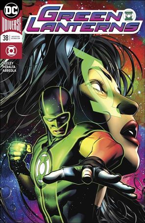 Green Lanterns issue 38-B Brandon Peterson Cover