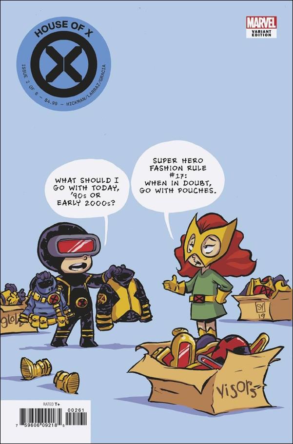 House of X issue 2-E Skottie Young Baby Cover