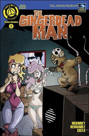 Gingerdead Man issue 2-B Dan Mendoza Color Cover