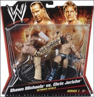 WWE 2-Packs (Series 01) figure 2 Shawn Michaels vs Chris Jericho