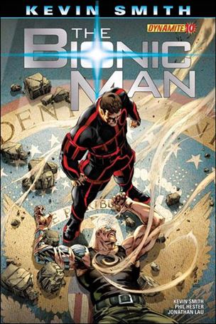 Bionic Man issue 10-B Jonathan Lau 1:10 Cover