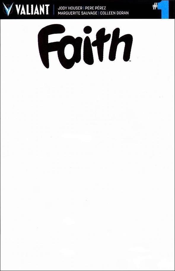Faith (2016/07) issue 1-G Blank/Sketch Cover