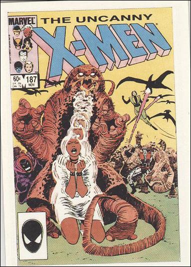 Uncanny X-Men Cover Series II (Base Set) card 12 Issue #187