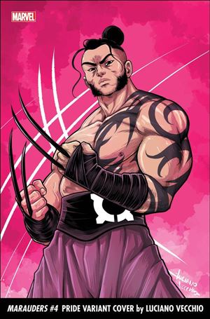 Marauders (2022) issue 4-D Luciano Vecchio Pride Month Cover