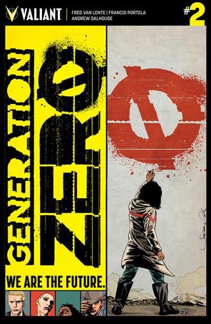 Generation Zero issue 2 Stephen Mooney Cover