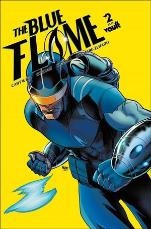 Blue Flame issue 2 Adam Gorham Cover