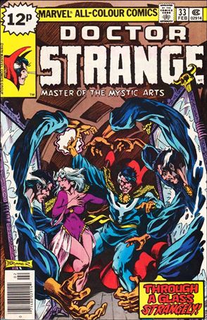 Doctor Strange (1974) issue 33-B UK Price Cover