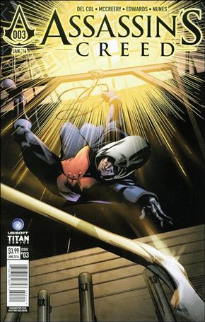 Assassin's Creed issue 3 Dennis Calero Cover