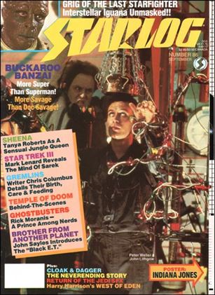 Starlog issue 86 Gatefold Cover