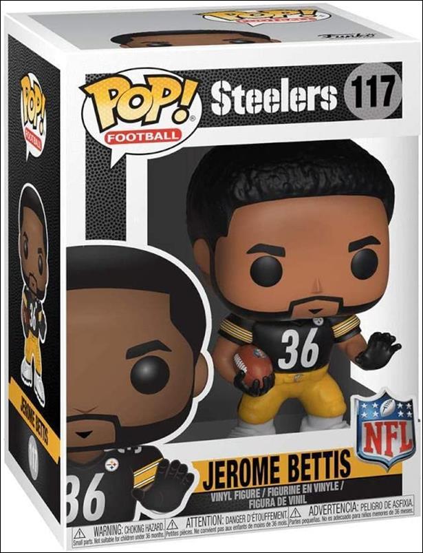 Pop! Football (NFL) figure 117 Jerome Bettis