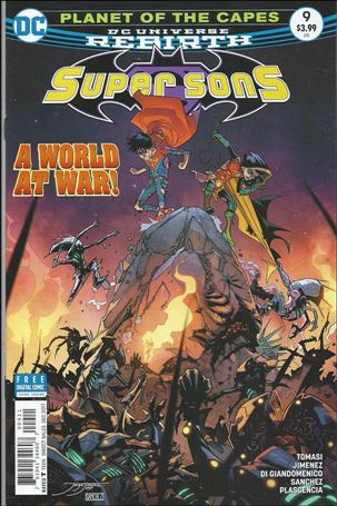 Super Sons issue 9 Jorge Jimenez Cover