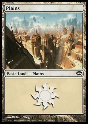 Magic the Gathering: Planechase (Base Set) card 144 Plains