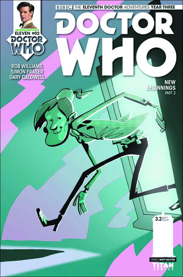 Doctor Who: The Eleventh Doctor Year Three issue 2-C Matt BaxtercCover