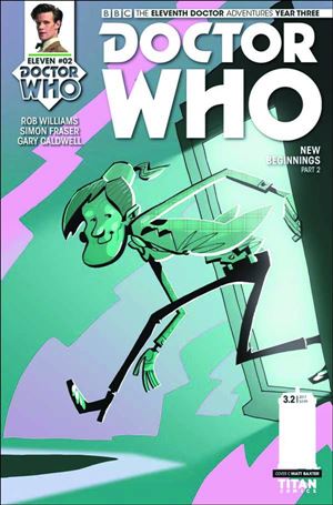 Doctor Who: The Eleventh Doctor Year Three issue 2-C Matt BaxtercCover