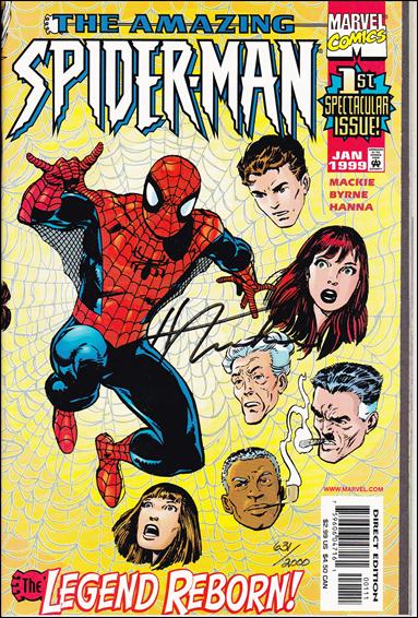 Amazing Spider-Man (1999) issue 1-F Dynamic Forces (signed by Howard Mackie) 1/2000