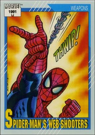 Marvel Universe: Series 2 (Base Set) card 131 Spider-Man's Web-Shooters