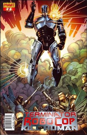 Terminator/Robocop: Kill Human issue 2 Walter Simonson Cover