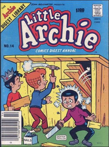 Little Archie Comics Digest Magazine issue 14 Digest Sized