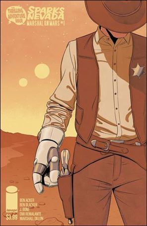 Thrilling Adventure Hour Presents Sparks Nevada, Marshal on Mars issue 1-B Jamie McKelvie Cover
