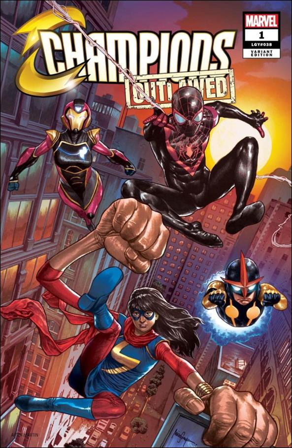Champions (2020) issue 1-J Mico Suayan Big Time Collectibles Cover