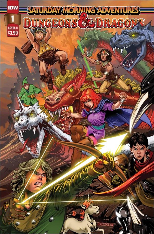 Dungeons & Dragons: Saturday Morning Adventures (2024) issue 1-B Brothers Escorza Cover
