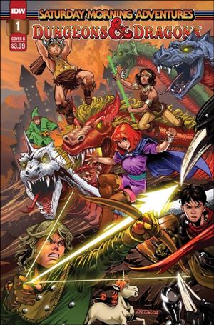 Dungeons & Dragons: Saturday Morning Adventures (2024) issue 1-B Brothers Escorza Cover