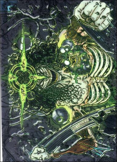 Evil Ernie Series II Chromium: Glow in the Dark (Base Set) card 34 Revenge!