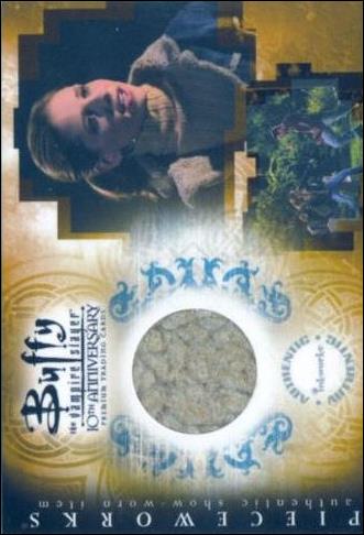 Buffy the Vampire Slayer: 10th Anniversary (Pieceworks Subset) card PW-3 Sarah Michelle Gellar as Buffy Summers - Jacket