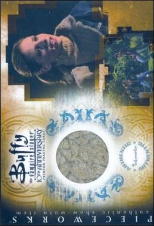 Buffy the Vampire Slayer: 10th Anniversary (Pieceworks Subset) card PW-3 Sarah Michelle Gellar as Buffy Summers - Jacket