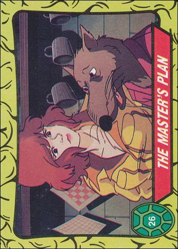 Teenage Mutant Ninja Turtles: Series 1 (Base Set) card 26 The Master's Plan