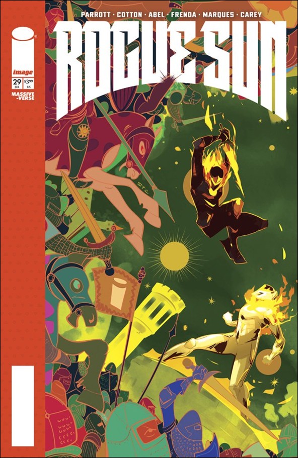 Rogue Sun issue 29 Stefano Simeone Cover