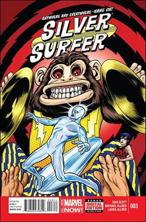 Silver Surfer (2014) issue 3 Michael Allred Cover