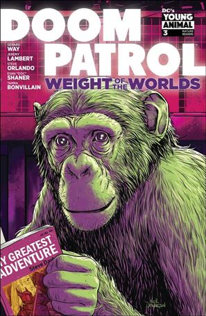 Doom Patrol: Weight of the Worlds issue 3 Nick Derington Cover