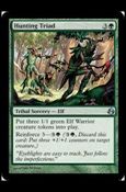 Magic the Gathering: Morningtide (Base Set) card 127 Hunting Triad
