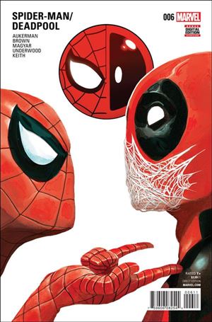 Spider-Man/Deadpool issue 6 Mike del Mundo Cover