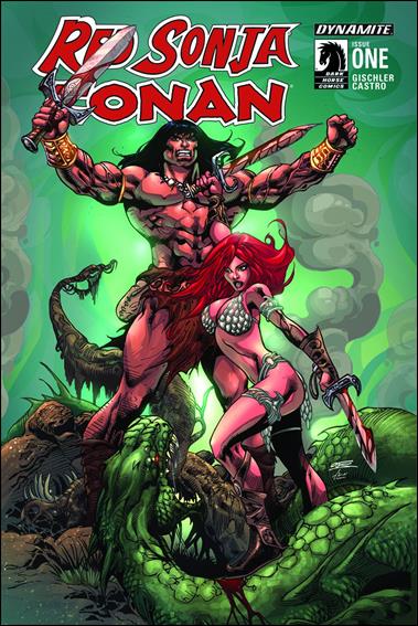 Red Sonja / Conan issue 1-C Roberto Castro Subscription Cover
