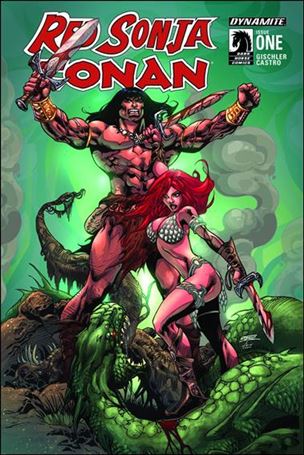 Red Sonja / Conan issue 1-C Roberto Castro Subscription Cover